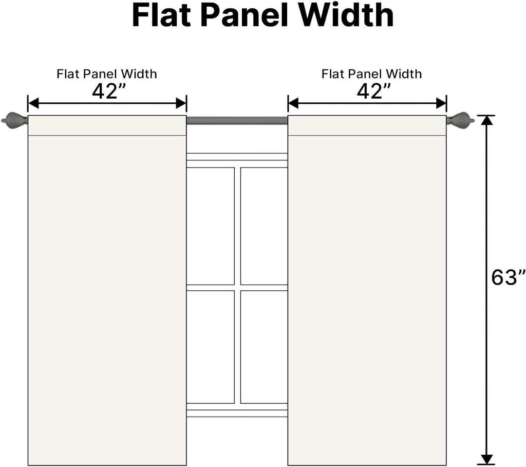 H.VERSAILTEX Light Reducing Curtains Thermal Insulated Window Treatment Panels Room Darkening Privacy Assured Drapes for Living…