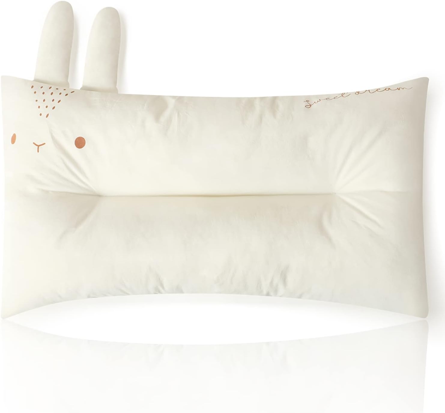 ChocChick Choc chick Toddler Pillow,20X12inches Machine Washable 100% Cotton Pillowcase Soft Hypoallergenic Kids Pillows, Child Cute Animal…