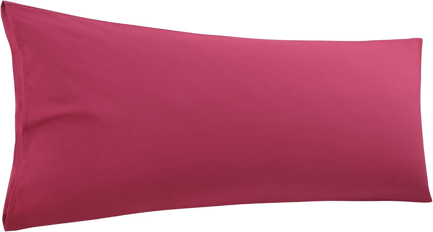 uxcell 100% Microfiber Body Pillow Cover | 1800 Thread Count Pillowcase | Soft Pillow Case with Envelope Closure | 90 GSM Ployester | No Wr…