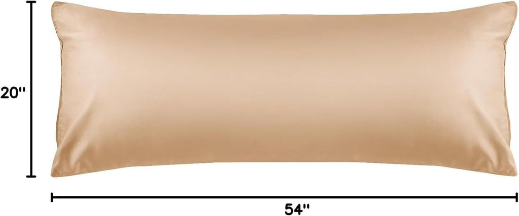 Warmstar Cotton Body Pillow Cover 1 Pack, 600 Thread Count Body Pillow case 20"x54", Long Body Pillow Case Cover Soft Breathable with…
