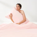 CozyBliss Cozy Bliss 2pcs Cooling Pillow Cases Set for Hot Sleepers & Night Sweats, Q-Max 0.5 Silky Wrinkle-Free Pillow Covers with Envelop…