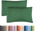 King Standard Pillow Cases Set of 2 - Ultra-Soft Hotel Quality Pillowcase Covers - Comfy, Cozy & Fade Free - Wrinkle Resistant - Machine…