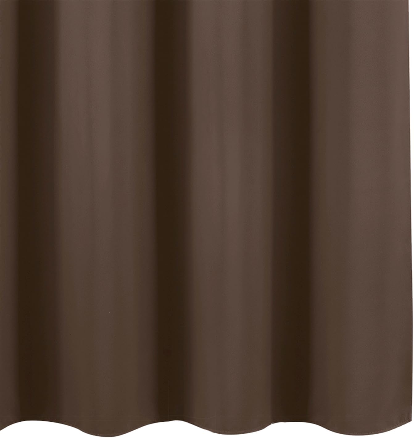 Lemomo Blackout Curtains 66 x 54 Inch Long Chocolate Curtains Set of 2 Panels Room Darkening Curtains for Bedroom and Living Room 54 Inch s…