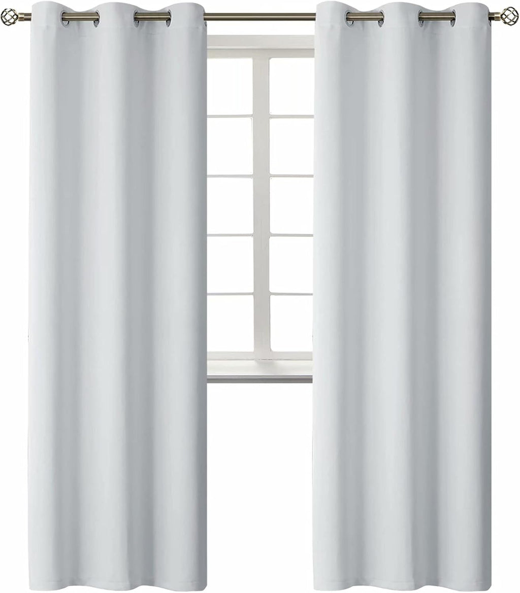 BGment Room Darkening Curtains 84 Inches Long - Grommet Thermal Insulated Drapes Window Treatment Curtains for Bedroom, 2 Panels, 42 x 84 I…