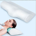 Demelon Cervical Neck Pillows for Sleeping, High-Density Memory Foam Pillow Neck for Bolster Support and Shoulder Relaxer, Decompression De…
