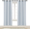 NICETOWN Room Darkening Window Treatment Curtain Energy Smart Thermal Insulated Block Out Sunlight Shade & Blind for Bedroom with Grommet…
