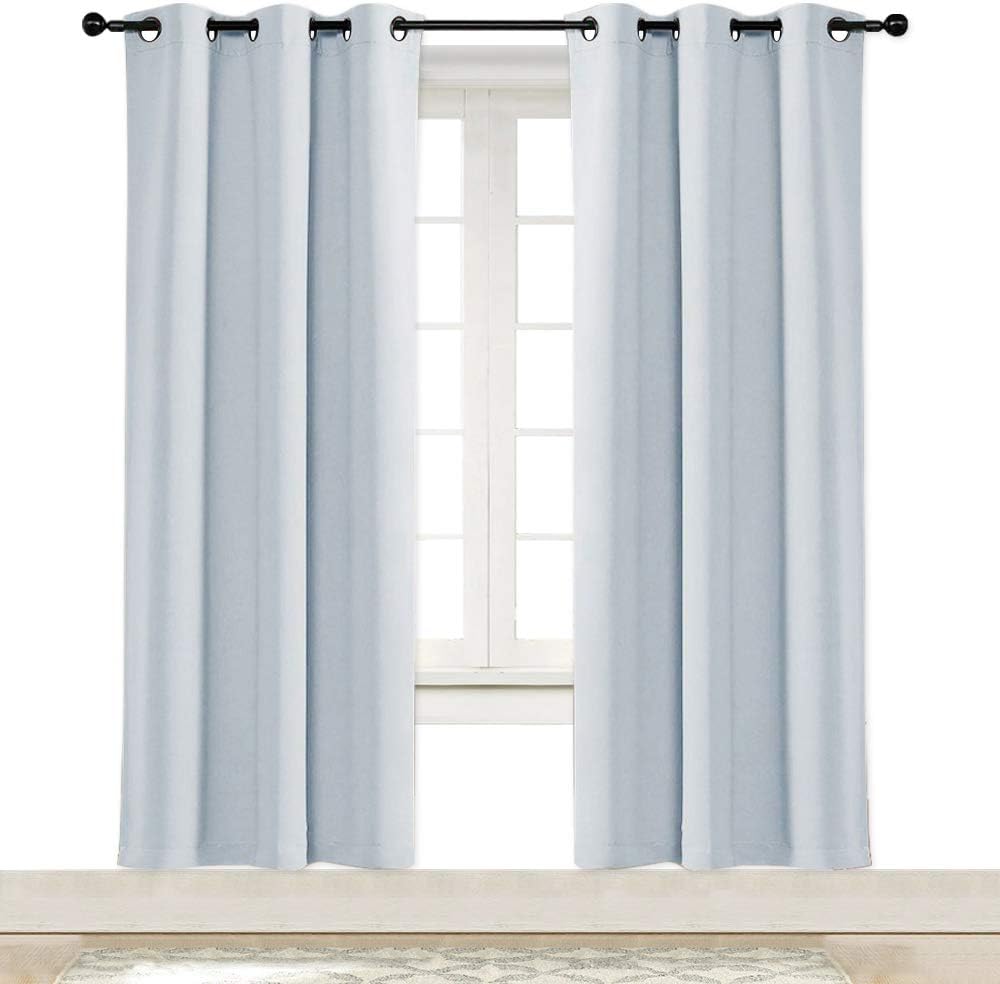 NICETOWN Room Darkening Window Treatment Curtain Energy Smart Thermal Insulated Block Out Sunlight Shade & Blind for Bedroom with Grommet…