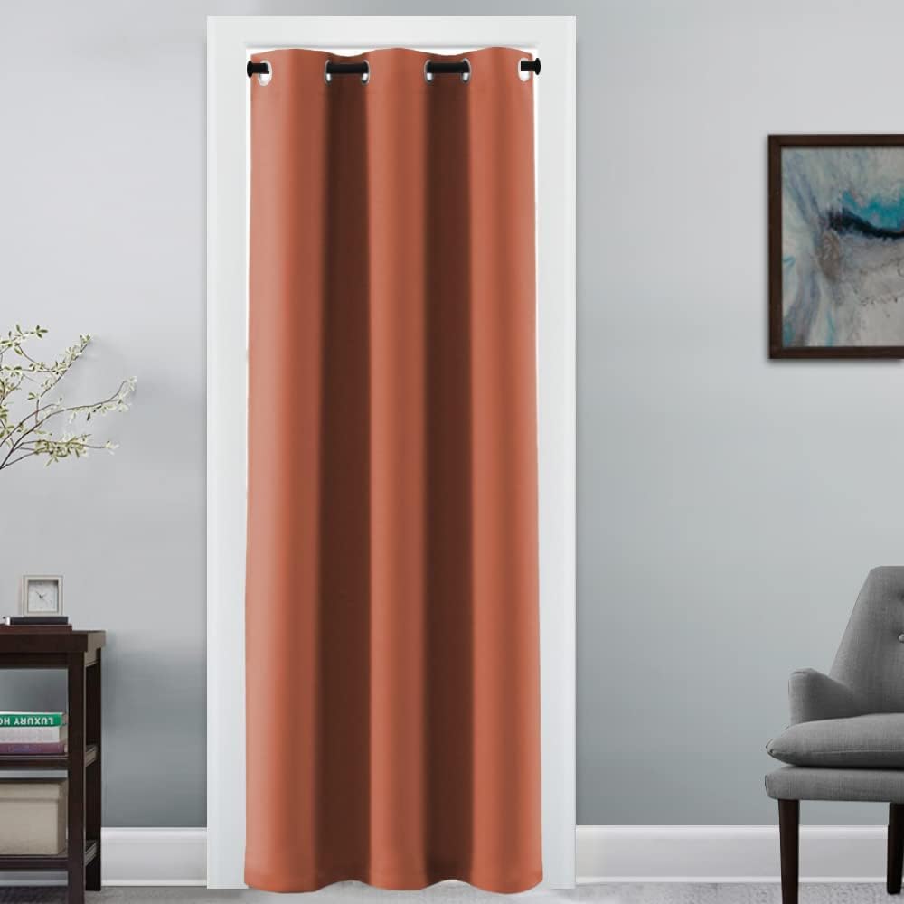 H.VERSAILTEX Doorway Curtain Blackout Closet Door Curtain Room Divider Window Treatment Curtain for Bedroom Thermal Insulated P…