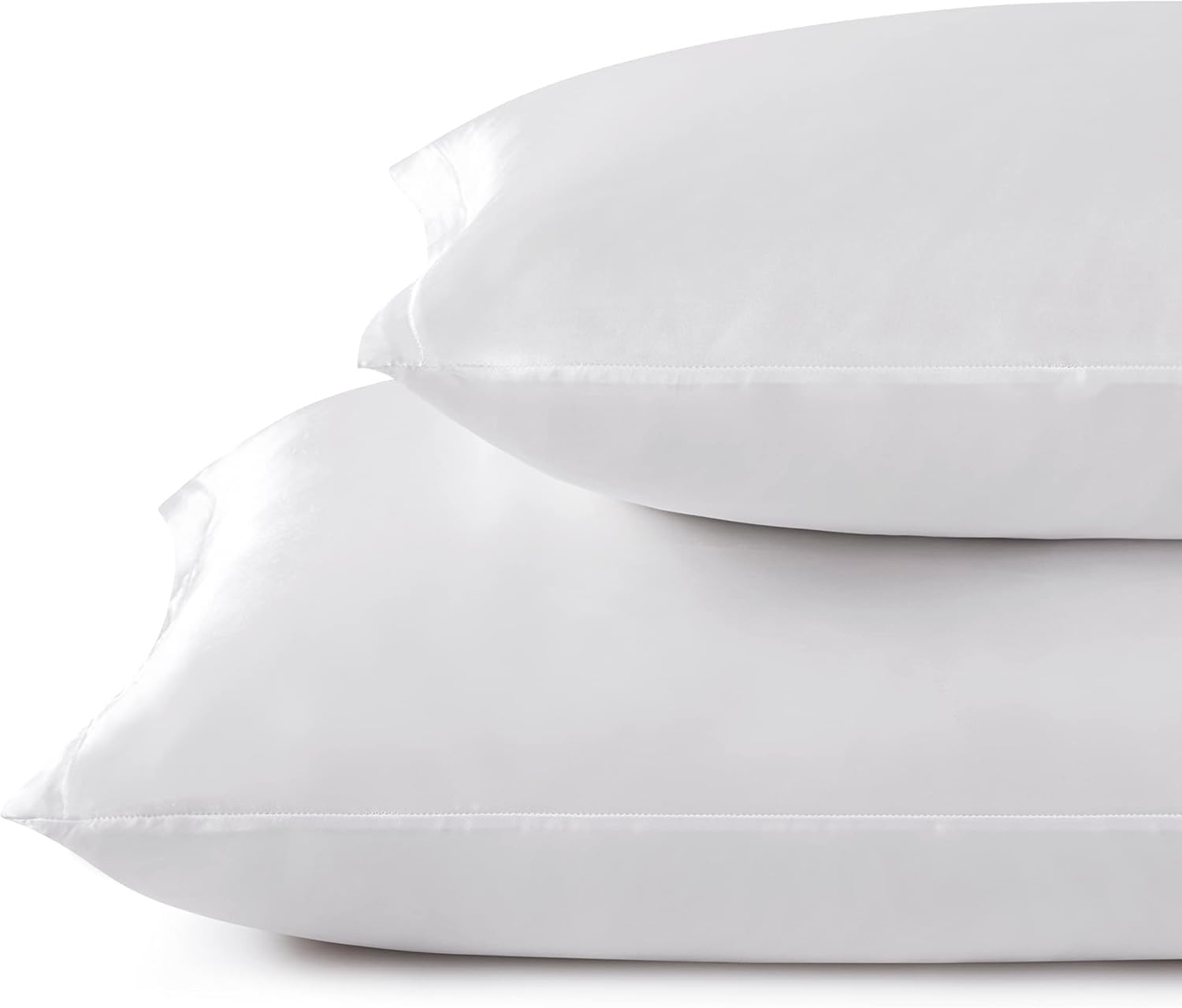 Satin Pillowcase Set of 4 -Silky Pillow Cases for Hair and Skin, 4 Pack Similar to Silk Pillow Covers with Envelope Closure, Gifts for…