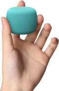 Babelio White Noise Sound Machine for Adults Kids Baby, Mini, 15 Non-looping Sounds, Timer, Memory Function, Easy to Pocket and Travel Cyan