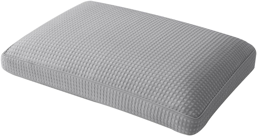STONECREST Cooling Gusseted Pillow Protector for Memory Foam Pillow- 1 PC, Zipper Premium Gusset Pillow Encasement Covers(Grey, Standard)