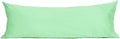 Sunflower Body Pillowcase 100% Cotton Long Pillow Cover/Case Envelope Closure 1 Pack, 20×54 inches Green Ash, Soft and Breathable