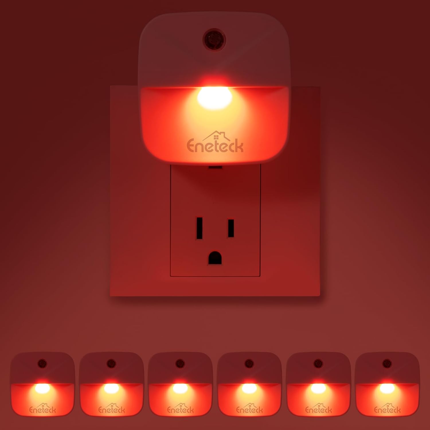 LED Night Lights Plug into Wall, Soft Night Light with Dust to Dawn Sensor, Nightlight for Travel, Kitchen, Adults…