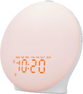 JALL Full Screen Sleep Sound Machine Sunrise Alarm Clock with 25 White Noise Nature Sounds, Wake Up Light for Bedrooms, Hi-Fi Bluetooth…
