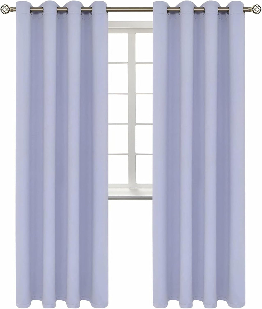 BGment Room Darkening Curtains 84 Inches Long - Grommet Thermal Insulated Drapes Window Treatment Curtains for Bedroom, 2 Panels, 52 x 84 I…