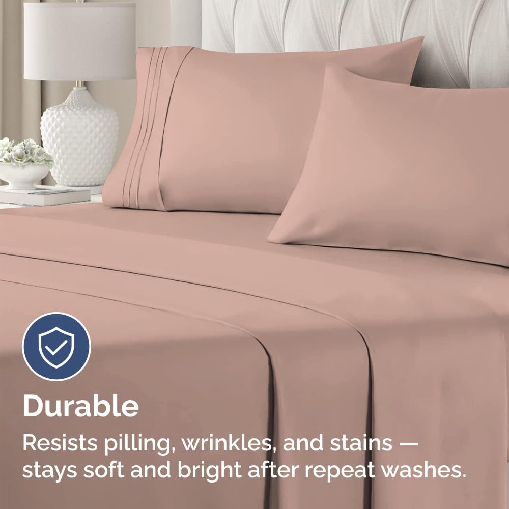 Standard Pillow Cases Set of 4 - Ultra Soft Hotel Quality Pillowcase Covers - Comfy Cozy Bedding for Women, Men, Kids & Teens - Machine…
