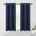 NICETOWN Living Room Blackout Curtain Panels, Window Treatment Energy Saving Thermal Insulated Solid Grommet Blackout Drapes/Draperies…