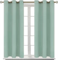 BGment Blackout Curtains - Grommet Thermal Insulated Room Darkening Bedroom and Living Room Curtains, Set of 2 Panels (38 x 54 Inch, Frosty…