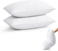 Puredown ® Goose Feather Down Pillows Queen Size Set of 2, Fluffy Luxury Hotel Collection Bed Pillow for Back, Stomach or Side Sleeper cott…