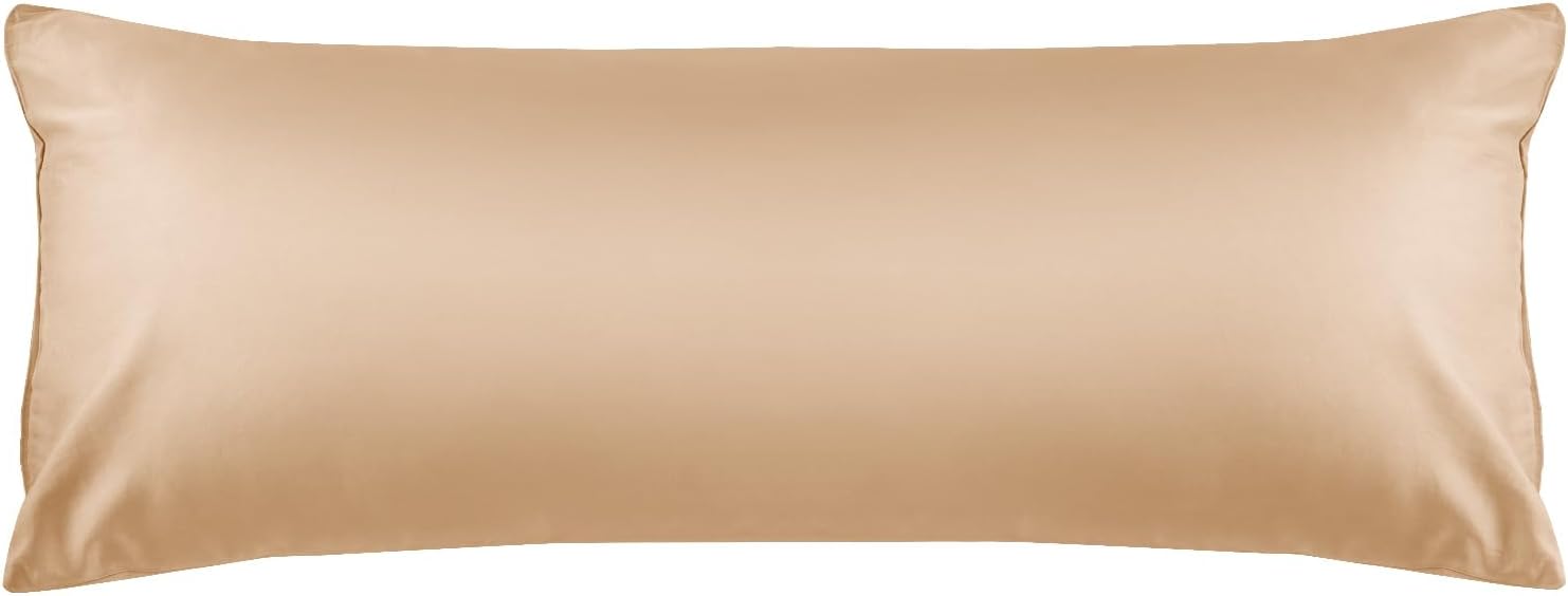 Warmstar Cotton Body Pillow Cover 1 Pack, 600 Thread Count Body Pillow case 20"x54", Long Body Pillow Case Cover Soft Breathable with…
