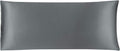 uxcell Body Pillow Cover 20x48 Inch Grey Silky Satin Body Pillowcases for Hair and Skin Luxury Cooling Soft Smooth Washable