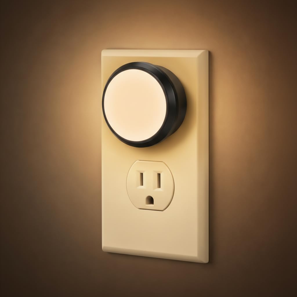 Night Lights Plug into Wall, Night Light 2 Pack, Plug in Night Light, LED Night Light for Kids, Auto-On/Off for Adults Bathroom, Hallway…