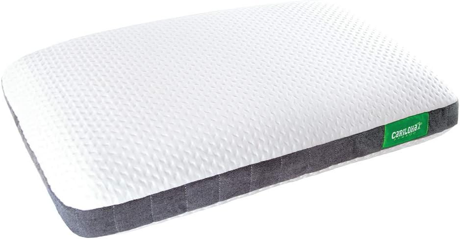 Cariloha Luxurious Cooling Airflow Pillow | King | White | 38" Lx20 W | Viscose Material | Naturally Breathable, Hypoallergenic, and Moistu…