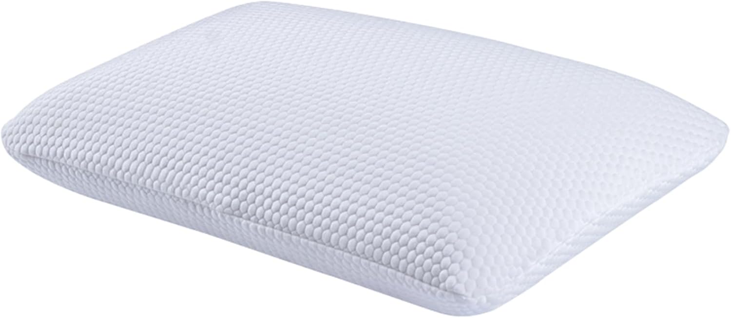 TalatexHome Talatex Tencel Pillow Cases 1 Pic, Breathable Ultra Soft Pillow Cover with Zipper, Double Sided Silent Pillow Protectors, White…