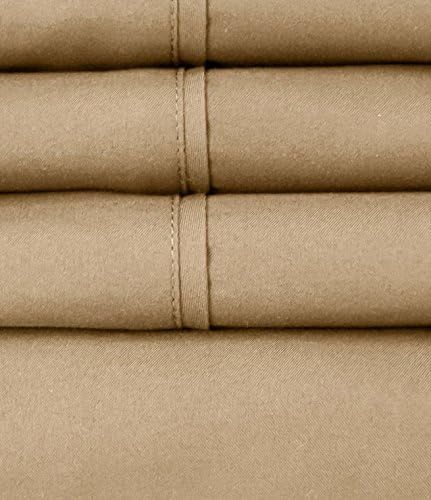 King Size Bed Sheets - 6 Piece 1500 Supreme Collection Fine Brushed Microfiber Deep Pocket King Sheet Set Bedding - 2 Extra Pillow Cases…