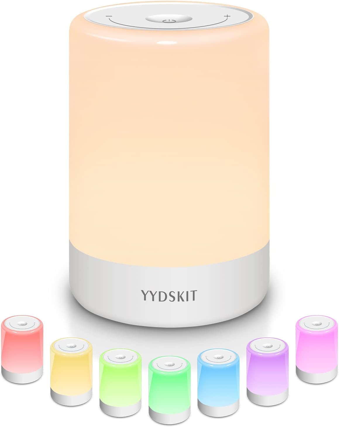 Baby Night Light, Nursery Night Lamp for Breastfeeding, Portable Nightlight for Kids Toddlers Bedroom, Warm & Soft Bedside Lamp, Touch…