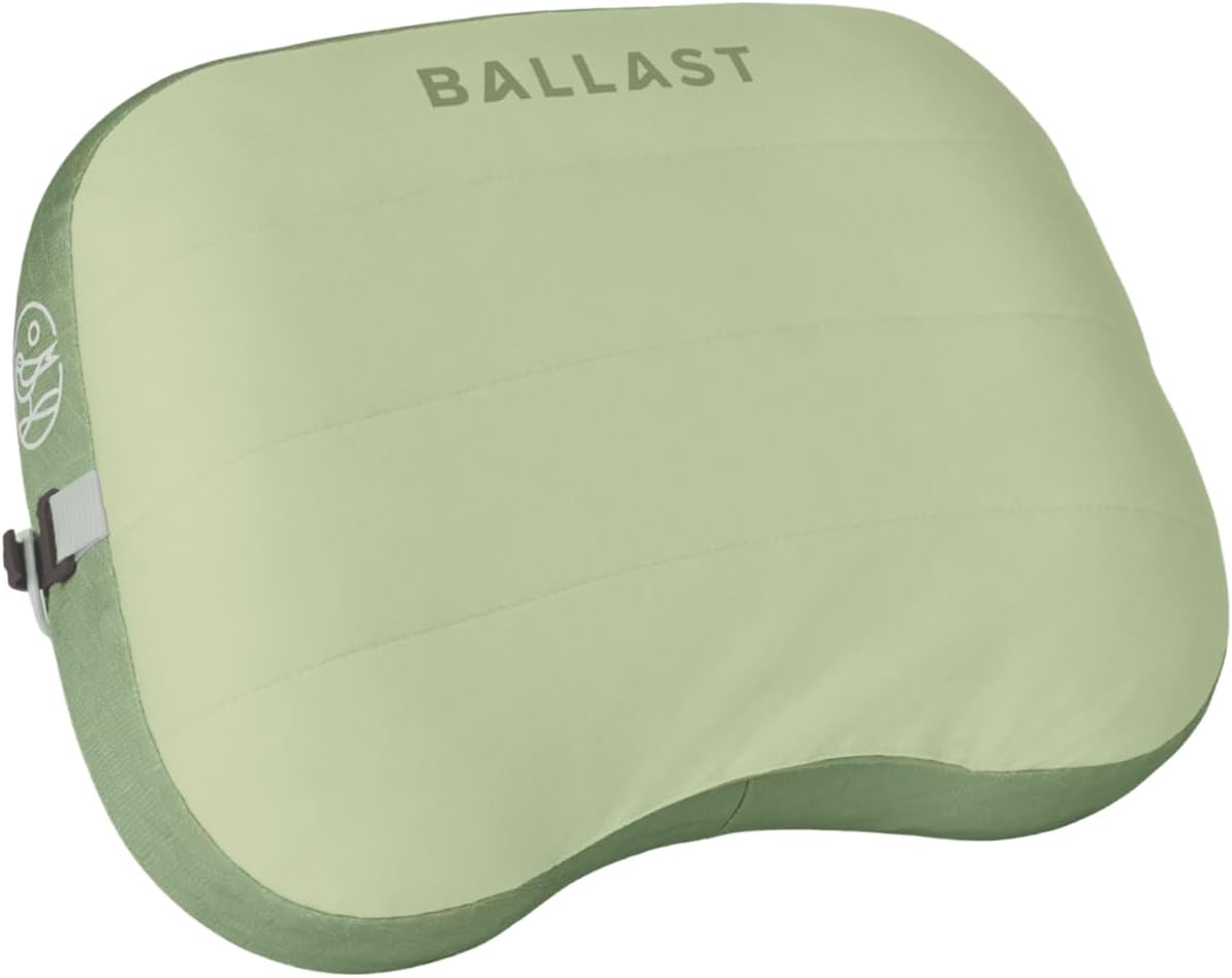 Ballast Beach Pillow – Comfy, Durable & Compact, Stays Put on Windy Beaches with Patented Sand Pouch, Inflatable Pillow for Beaches…