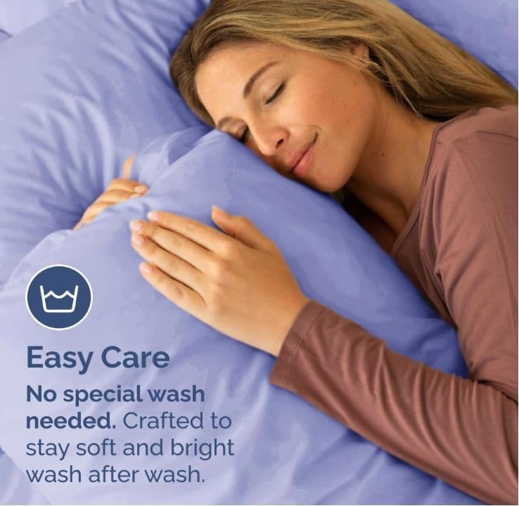 King Pillow Cases Set of 2 - Ultra Soft Hotel Quality Pillowcase Covers - Comfy, Cozy & Wrinkle Free - Shrinkage, Stain and Fade…