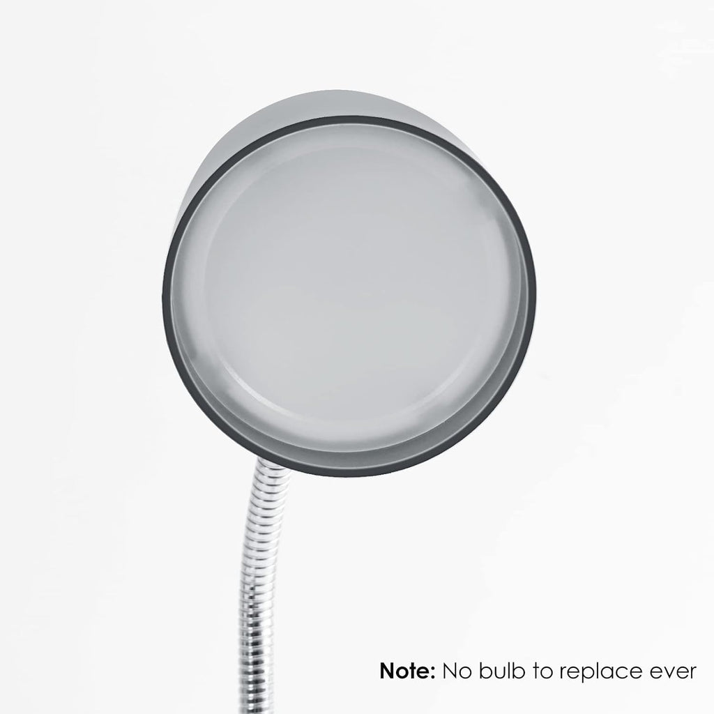 Eenergeticlighting E ENERGETIC LIGHTING LED Desk Lamp, 3.5W 240LM 4000K Cool White Study Lamps for Bedroom and Office, Eye Protection, ETL…