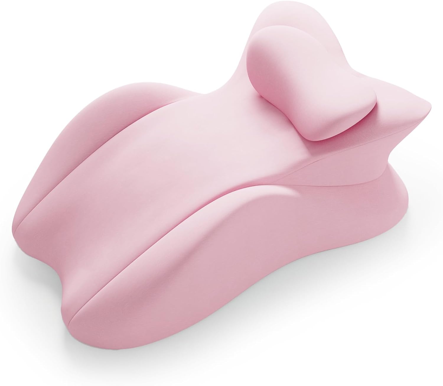 eleELEOPTION ele ELEOPTION Memory Foam Ergonomic Wedge Pillow Prone Reading Pillow for Bed Sofa Stomach Back and Neck Support Sitting Up wi…