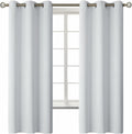 BGment Room Darkening Curtains 63 Inches Long - Grommet Thermal Insulated Drapes Window Treatment Curtains for Bedroom, 2 Panels, 42 x 63 I…