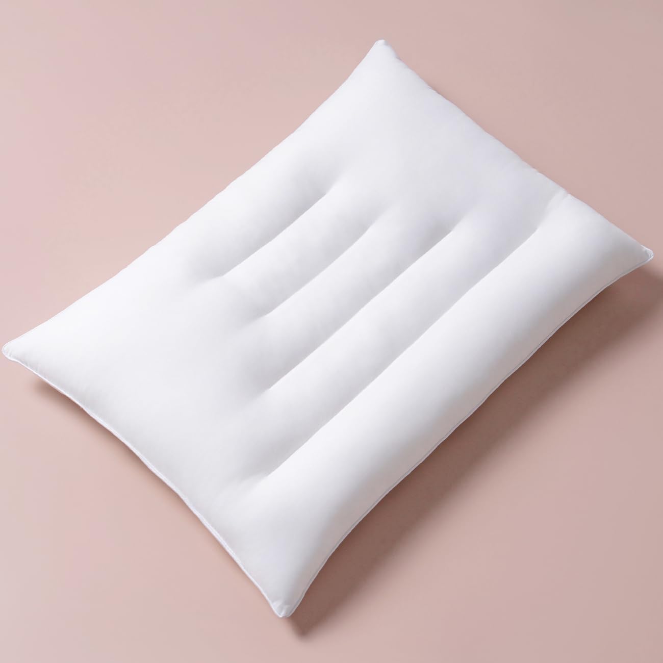 Pozino Flat Thin Pillows for Sleeping - Standard Size 1 Pack Bed Pillows for Side Back Stomach Sleepers,2.5 inch Height Ultra Low Pill…