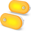 Lyridz 120LM Ultra Bright Plug-in Motion Sensor Night Light, Stepless Dimmable LED Nightlight, Always-On and Auto-Off, for Hallway…