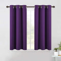 NICETOWN Thermal Insulated Blackout Draperies Curtains, Triple Weave Home Decoration Solid Ring Top Blackout Drape Panels for Bedroom…