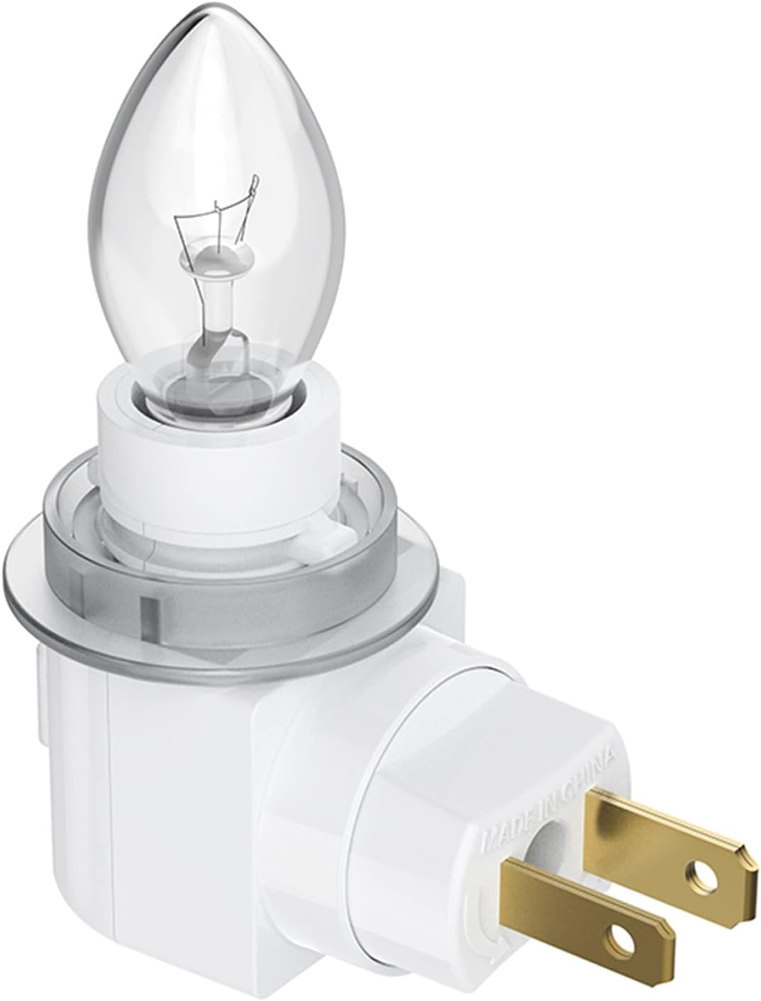 TWDRTDD Plug in Night Light, Adjustable E12 Base Socket Night Light with On/Off Switch for Making Decorative Night Lights (Glass…