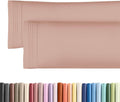 Body Pillowcases Set of 2-20x54 Long Body Pillow Case - Soft Body Pillow Cover for Sleeping & Side Sleepers - Comfy, Wrinkle & Fade Free…