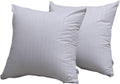 Kingnex Feather Proof Pillow Protectors 18x18 Waterproof Cover for Goose Down Square Throw Pillows 2 Pack