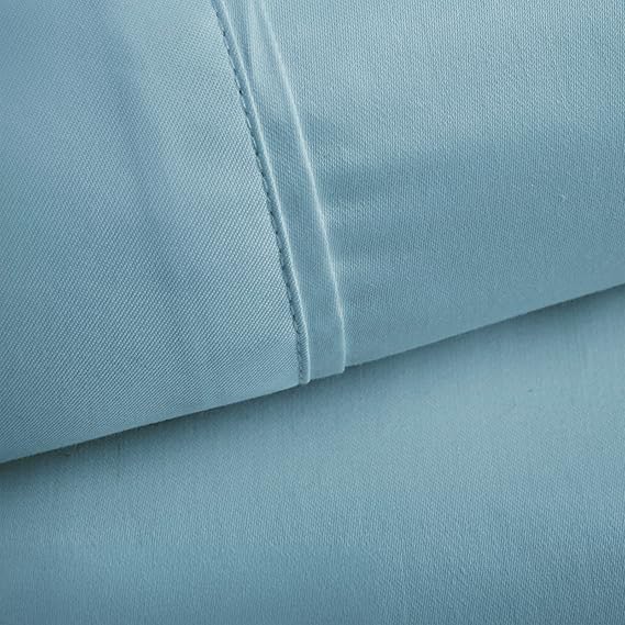 Perupima Peru Pima 285 Thread Count Percal California King Sheet Set - 100% Peruvian Pima Cotton, 4 Piece (Flat, Fitted, 2 Pillowcases) - C…