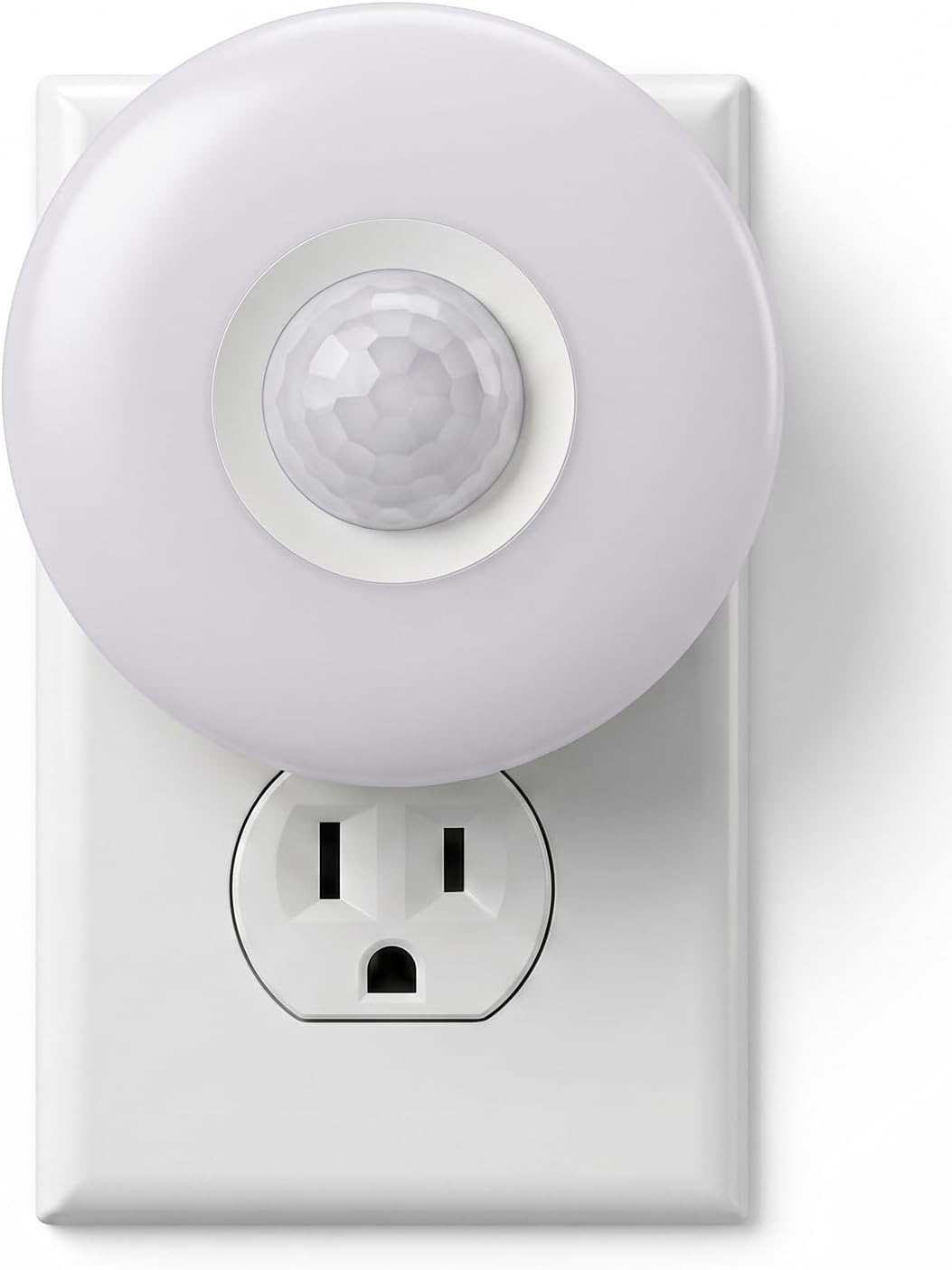 YELKO Motion Sensor Night Light - Plug in 3000K Warm White Anti-Glare LED Nightlight, Ultra Bright Cozy Soft Glow Not Dazzling for…
