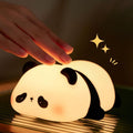 Cute Duck Lamp, Fun Lying Flat Duck Panda Night Light, LED Squishy Animal Novelty Lamp, Toddler Baby Night Light for Kids, Nursery Touch…