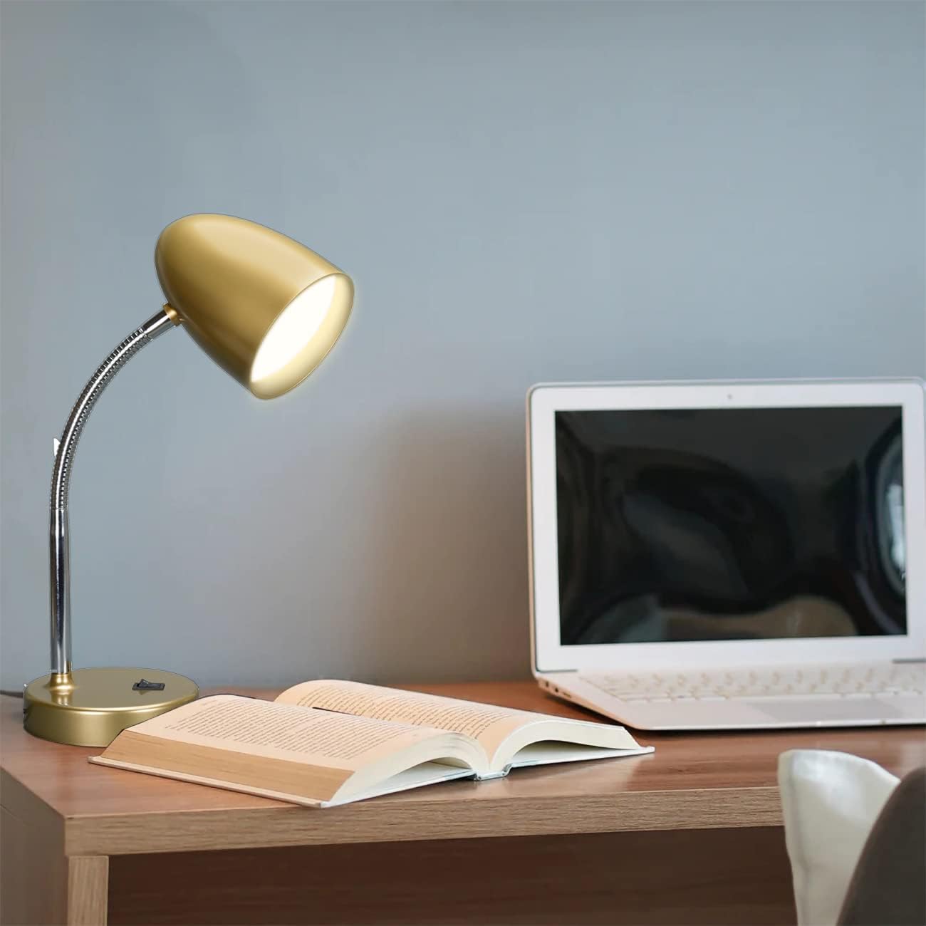 Eenergeticlighting E ENERGETIC LIGHTING LED Desk Lamp, 3.5W 240LM 4000K Cool White Study Lamps for Bedroom and Office, Eye Protection, ETL…