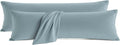 QJFabricCO Q&J Fabric Co. Body Pillow Pillowcase Set of 2, Brushed Microfiber 20x54 Pillow Cases, Soft, Wrinkle-Free, Fade-Resistant, Pillow…