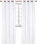 BGment Room Darkening Curtains 95 Inches Long - Grommet Thermal Insulated Drapes Window Treatment Curtains for Bedroom, 2 Panels, 52 x 95 I…