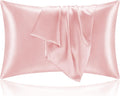 Bedelite Satin Pillowcase for Hair and Skin, Super Soft and Cooling Similar to Silk Pillow Cases 2 Pack with Envelope Closure, Gift for Wom…