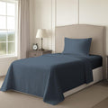 Pizuna Twin Sheet Set 100% Luxury Cotton 800 Thread Count Soft Sateen Weave Breathable Hotel Quality Cooling Bed Sheets Twin Size Bedding S…