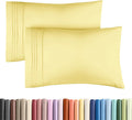 King Standard Pillow Cases Set of 2 - Ultra-Soft Hotel Quality Pillowcase Covers - Comfy, Cozy & Fade Free - Wrinkle Resistant - Machine…